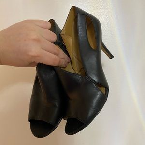 Nine West black booties